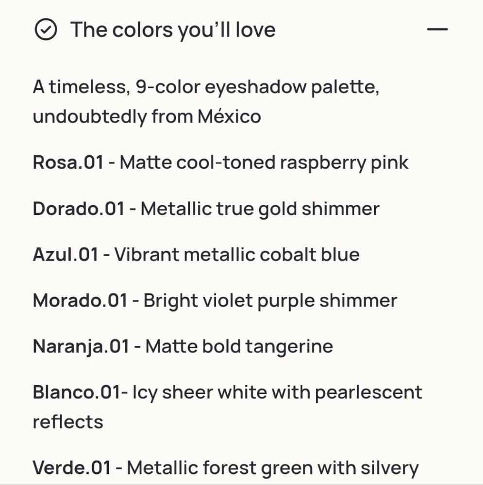 🌹HP🌹NIB AORA MEXICO MIRAME EYESHADOW PALETTE - Picture 4 of 16